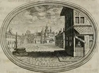 An illustration from Mundi lapis Lydius, oder, Der Welt Probier-Stein : das ist, Emblematische Sitten-Lehren (1712)
