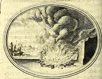 An illustration from Mundi lapis lydius, siue, Vanitas per veritat falsi accusata & conuicta (1639)