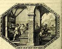 An illustration from Mundi lapis lydius, siue, Vanitas per veritat falsi accusata & conuicta (1639)