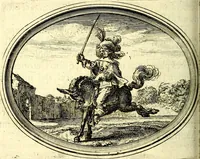 An illustration from Mundi lapis lydius, siue, Vanitas per veritat falsi accusata & conuicta (1639)