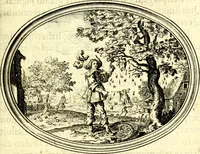 An illustration from Mundi lapis lydius, siue, Vanitas per veritat falsi accusata & conuicta (1639)