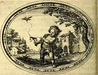 An illustration from Mundi lapis lydius, siue, Vanitas per veritat falsi accusata & conuicta (1639)