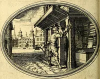 An illustration from Mundi lapis lydius, siue, Vanitas per veritat falsi accusata & conuicta (1639)