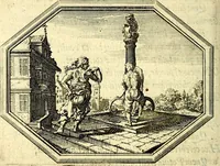 An illustration from Mundi lapis lydius, siue, Vanitas per veritat falsi accusata & conuicta (1639)