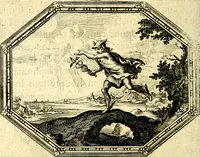 An illustration from Mundi lapis lydius, siue, Vanitas per veritat falsi accusata & conuicta (1639)