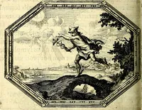 An illustration from Mundi lapis lydius, siue, Vanitas per veritat falsi accusata & conuicta (1639)