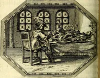 An illustration from Mundi lapis lydius, siue, Vanitas per veritat falsi accusata & conuicta (1639)