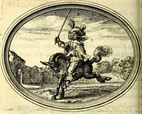 An illustration from Mundi lapis lydius, siue, Vanitas per veritat falsi accusata & conuicta (1639)