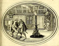An illustration from Mundi lapis lydius, siue, Vanitas per veritat falsi accusata & conuicta (1639)