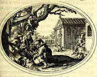 An illustration from Mundi lapis lydius, siue, Vanitas per veritat falsi accusata & conuicta (1639)