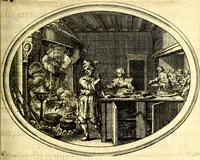 An illustration from Mundi lapis lydius, siue, Vanitas per veritat falsi accusata & conuicta (1639)