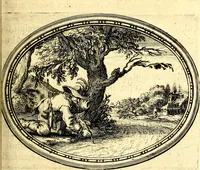 An illustration from Mundi lapis lydius, siue, Vanitas per veritat falsi accusata & conuicta (1639)