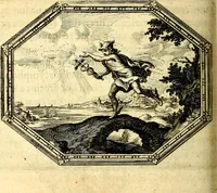 An illustration from Mundi lapis lydius, siue, Vanitas per veritat falsi accusata & conuicta (1639)