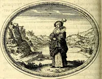 An illustration from Mundi lapis lydius, siue, Vanitas per veritat falsi accusata & conuicta (1639)