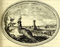 An illustration from Mundi lapis lydius, siue, Vanitas per veritat falsi accusata & conuicta (1639)