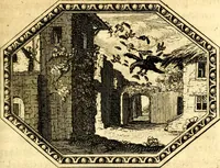 An illustration from Mundi lapis lydius, siue, Vanitas per veritat falsi accusata & conuicta (1639)