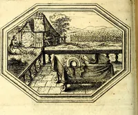 An illustration from Mundi lapis lydius, siue, Vanitas per veritat falsi accusata & conuicta (1639)