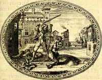 An illustration from Mundi lapis lydius, siue, Vanitas per veritat falsi accusata & conuicta (1639)