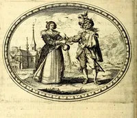An illustration from Mundi lapis lydius, siue, Vanitas per veritat falsi accusata & conuicta (1639)