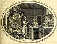 An illustration from Mundi lapis lydius, siue, Vanitas per veritat falsi accusata & conuicta (1639)