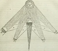 Picture 76 of 373 from Mundus Subterraneus, in XII libros digestus; quo divinum subterrestris mundi opificium, mira ergasteriorum naturæ in eo distributio, verbo pantámorphou Protei regnum, universæ denique naturæ majestas (1665), leaf 100