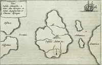 An illustration from Mundus Subterraneus, in XII libros digestus; quo divinum subterrestris mundi opificium, mira ergasteriorum naturæ in eo distributio, verbo pantámorphou Protei regnum, universæ denique naturæ majestas (1665)
