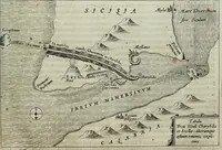 An illustration from Mundus Subterraneus, in XII libros digestus; quo divinum subterrestris mundi opificium, mira ergasteriorum naturæ in eo distributio, verbo pantámorphou Protei regnum, universæ denique naturæ majestas (1665)
