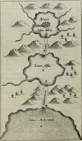 An illustration from Mundus Subterraneus, in XII libros digestus; quo divinum subterrestris mundi opificium, mira ergasteriorum naturæ in eo distributio, verbo pantámorphou Protei regnum, universæ denique naturæ majestas (1665)