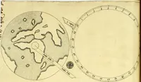 An illustration from Mundus Subterraneus, in XII libros digestus; quo divinum subterrestris mundi opificium, mira ergasteriorum naturæ in eo distributio, verbo pantámorphou Protei regnum, universæ denique naturæ majestas (1665)