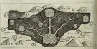 An illustration from Mundus Subterraneus, in XII libros digestus; quo divinum subterrestris mundi opificium, mira ergasteriorum naturæ in eo distributio, verbo pantámorphou Protei regnum, universæ denique naturæ majestas (1665)