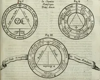 Picture 298 of 373 from Mundus Subterraneus, in XII libros digestus; quo divinum subterrestris mundi opificium, mira ergasteriorum naturæ in eo distributio, verbo pantámorphou Protei regnum, universæ denique naturæ majestas (1665), leaf 734