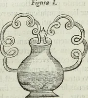 Picture 343 of 373 from Mundus Subterraneus, in XII libros digestus; quo divinum subterrestris mundi opificium, mira ergasteriorum naturæ in eo distributio, verbo pantámorphou Protei regnum, universæ denique naturæ majestas (1665), leaf 849