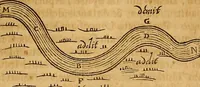 An illustration from Mundus subterraneus, in XII libros digestus : qvo divinum subterrestris mundi opificium, mira ergasteriorum naturae in eo distributio, verbo [pantamorphon] Protei regnum, universae denique naturae majestas & divitiae summa rerum varietate exponuntur, abditorum effectuum causae acri indagine inquistae demonstrantur, cognitae per artis & naturae conjugium ad humanae vitae necessarium usum vario experimentorum apparata, necnon novo modo & ratione applicantur. Ad Alexandrum VII. pont. opt. max. (1678)