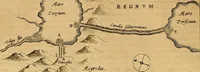 An illustration from Mundus subterraneus, in XII libros digestus : qvo divinum subterrestris mundi opificium, mira ergasteriorum naturae in eo distributio, verbo [pantamorphon] Protei regnum, universae denique naturae majestas & divitiae summa rerum varietate exponuntur, abditorum effectuum causae acri indagine inquistae demonstrantur, cognitae per artis & naturae conjugium ad humanae vitae necessarium usum vario experimentorum apparata, necnon novo modo & ratione applicantur. Ad Alexandrum VII. pont. opt. max. (1678)