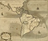 An illustration from Mundus subterraneus, in XII libros digestus : qvo divinum subterrestris mundi opificium, mira ergasteriorum naturae in eo distributio, verbo [pantamorphon] Protei regnum, universae denique naturae majestas & divitiae summa rerum varietate exponuntur, abditorum effectuum causae acri indagine inquistae demonstrantur, cognitae per artis & naturae conjugium ad humanae vitae necessarium usum vario experimentorum apparata, necnon novo modo & ratione applicantur. Ad Alexandrum VII. pont. opt. max. (1678)