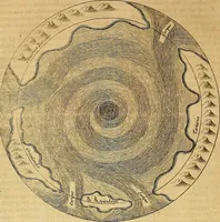 Picture 104 of 319 from Mundus subterraneus, in XII libros digestus : qvo divinum subterrestris mundi opificium, mira ergasteriorum naturae in eo distributio, verbo [pantamorphon] Protei regnum, universae denique naturae majestas & divitiae summa rerum varietate exponuntur, abditorum effectuum causae acri indagine inquistae demonstrantur, cognitae per artis & naturae conjugium ad humanae vitae necessarium usum vario experimentorum apparata, necnon novo modo & ratione applicantur. Ad Alexandrum VII. pont. opt. max. (1678), leaf 227