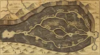 An illustration from Mundus subterraneus, in XII libros digestus : qvo divinum subterrestris mundi opificium, mira ergasteriorum naturae in eo distributio, verbo [pantamorphon] Protei regnum, universae denique naturae majestas & divitiae summa rerum varietate exponuntur, abditorum effectuum causae acri indagine inquistae demonstrantur, cognitae per artis & naturae conjugium ad humanae vitae necessarium usum vario experimentorum apparata, necnon novo modo & ratione applicantur. Ad Alexandrum VII. pont. opt. max. (1678)
