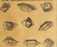 An illustration from Mundus subterraneus, in XII libros digestus : qvo divinum subterrestris mundi opificium, mira ergasteriorum naturae in eo distributio, verbo [pantamorphon] Protei regnum, universae denique naturae majestas & divitiae summa rerum varietate exponuntur, abditorum effectuum causae acri indagine inquistae demonstrantur, cognitae per artis & naturae conjugium ad humanae vitae necessarium usum vario experimentorum apparata, necnon novo modo & ratione applicantur. Ad Alexandrum VII. pont. opt. max. (1678)