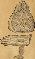 An illustration from Mundus subterraneus, in XII libros digestus : qvo divinum subterrestris mundi opificium, mira ergasteriorum naturae in eo distributio, verbo [pantamorphon] Protei regnum, universae denique naturae majestas & divitiae summa rerum varietate exponuntur, abditorum effectuum causae acri indagine inquistae demonstrantur, cognitae per artis & naturae conjugium ad humanae vitae necessarium usum vario experimentorum apparata, necnon novo modo & ratione applicantur. Ad Alexandrum VII. pont. opt. max. (1678)