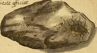 An illustration from Mundus subterraneus, in XII libros digestus : qvo divinum subterrestris mundi opificium, mira ergasteriorum naturae in eo distributio, verbo [pantamorphon] Protei regnum, universae denique naturae majestas & divitiae summa rerum varietate exponuntur, abditorum effectuum causae acri indagine inquistae demonstrantur, cognitae per artis & naturae conjugium ad humanae vitae necessarium usum vario experimentorum apparata, necnon novo modo & ratione applicantur. Ad Alexandrum VII. pont. opt. max. (1678)
