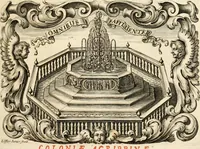 Picture 2 of 72 from Mundus symbolicus, in emblematum universitate formatus, explicatus, et tam sacris, quàm profanis eruditionibus ac sententiis illustratus : subministrans oratoribus, praedicatoribus, academicis, poetis &c. innumera conceptuum argumenta (1687), leaf 8