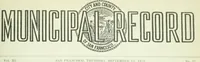 An illustration from Municipal record (1908)
