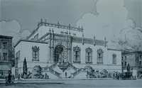 An illustration from Municipal record (1908)