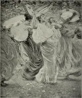 An illustration from Mural painting in America; the Scammon lectures, delivered before the Art institute of Chicago, March, 1912, and since greatly enlarged, by Edwin Howland Blashfield; (1913)
