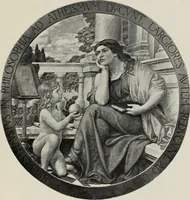Picture 14 of 50 from Mural painting in America; the Scammon lectures, delivered before the Art institute of Chicago, March, 1912, and since greatly enlarged, by Edwin Howland Blashfield; (1913), leaf 112