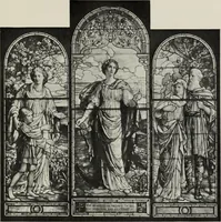 Picture 28 of 50 from Mural painting in America; the Scammon lectures, delivered before the Art institute of Chicago, March, 1912, and since greatly enlarged, by Edwin Howland Blashfield; (1913), leaf 238