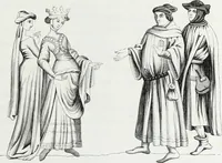 An illustration from Mœurs, usages et costumes au moyen âge : et à l'époque de la renaissance (1874)