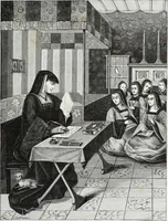 An illustration from Mœurs, usages et costumes au moyen âge : et à l'époque de la renaissance (1874)