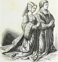 An illustration from Mœurs, usages et costumes au moyen âge : et à l'époque de la renaissance (1874)