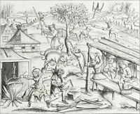 An illustration from Mœurs, usages et costumes au moyen âge : et à l'époque de la renaissance (1874)